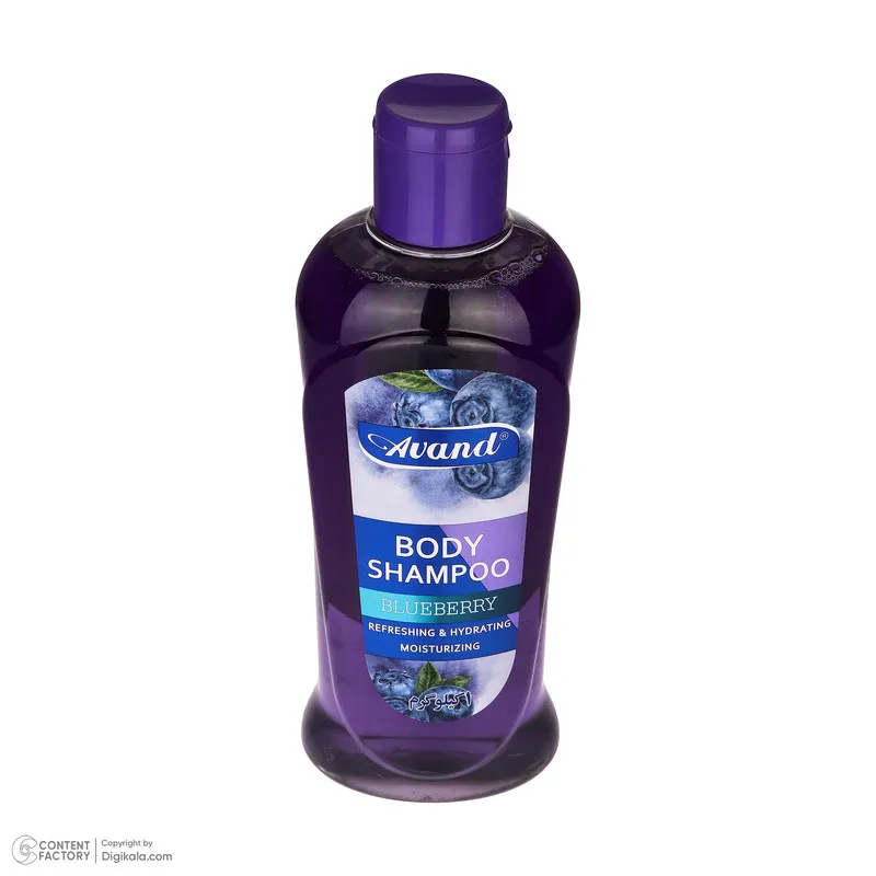 شامپو بدن آوند مدل Blueberry مناسب انواع پوست وزن 1000 گرم - تصویر 3