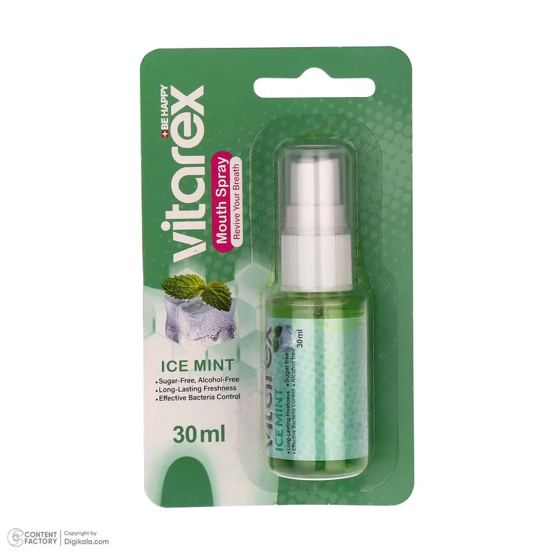 اسپری خوشبو کننده دهان ویتارکس مدل Ice Mint حجم 20 میلی لیتر - تصویر 2