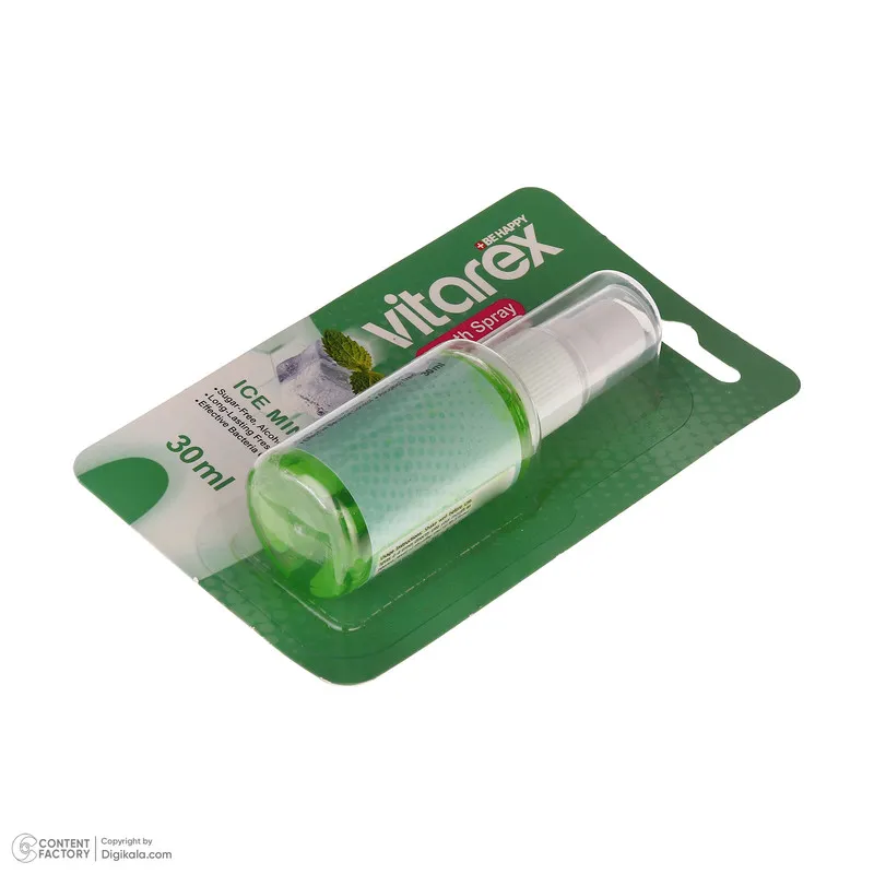 اسپری خوشبو کننده دهان ویتارکس مدل Ice Mint حجم 20 میلی لیتر - تصویر 3