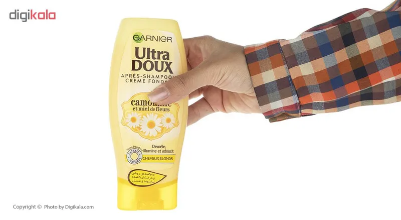 نرم کننده مو گارنیه سری Ultra Doux مدل Camomille حجم 200 میلی لیتر - تصویر 5