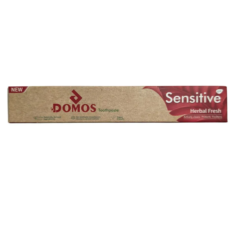 خمیر دندان دوموس مدل SENSETIVE حجم 130 میلی لیتر - تصویر 3