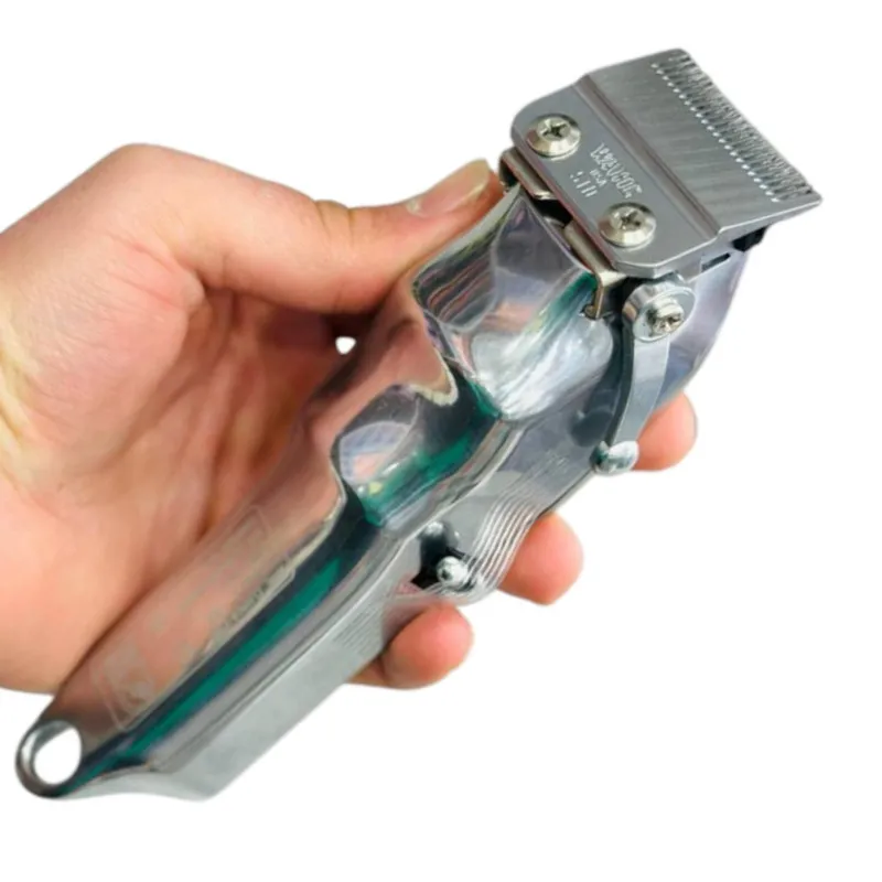 ماشین اصلاح موی سر و صورت وال پروفشنال مدل Wahl Cordless Magic Clip Metal Edition - تصویر 2