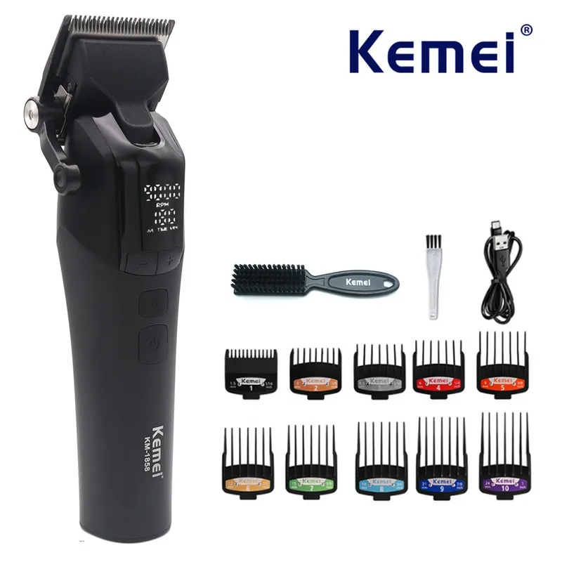 ماشین اصلاح موی سر و صورت شارژی کیمی مدل KM-1858 - تصویر 5