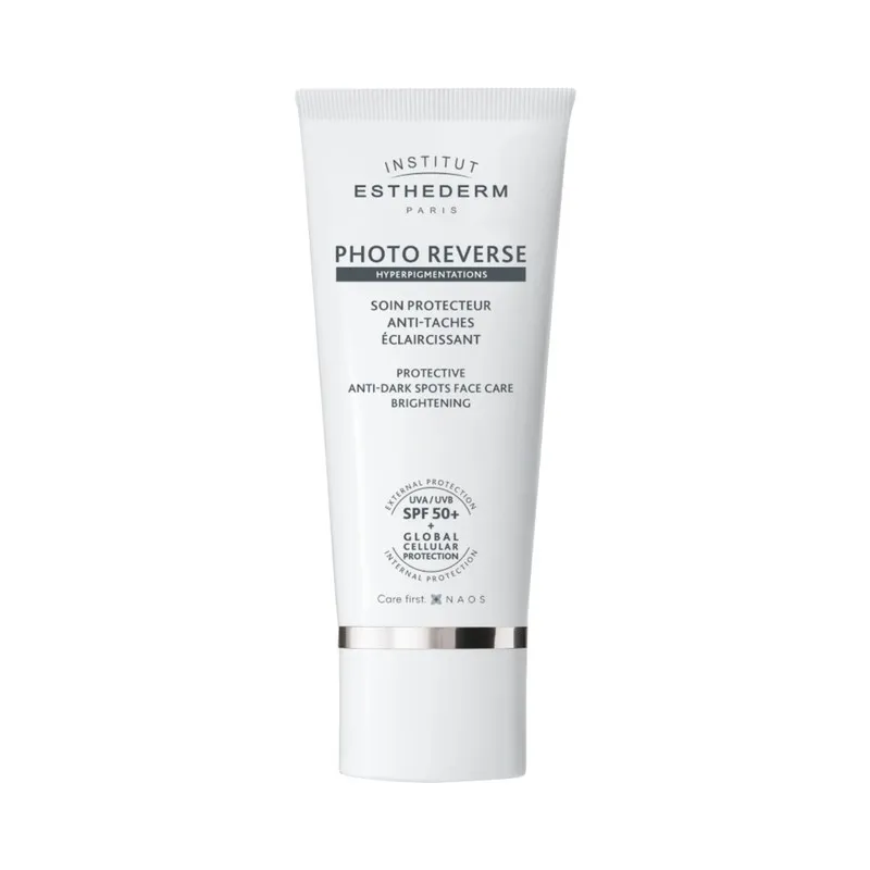 کرم ضد آفتاب بدون رنگ صورت و گردن استادرم SPF 50 مدل Photo Reverse ‌محافظ UVA،UVB مناسب انواع پوست حجم 50 میلی‌لیتر