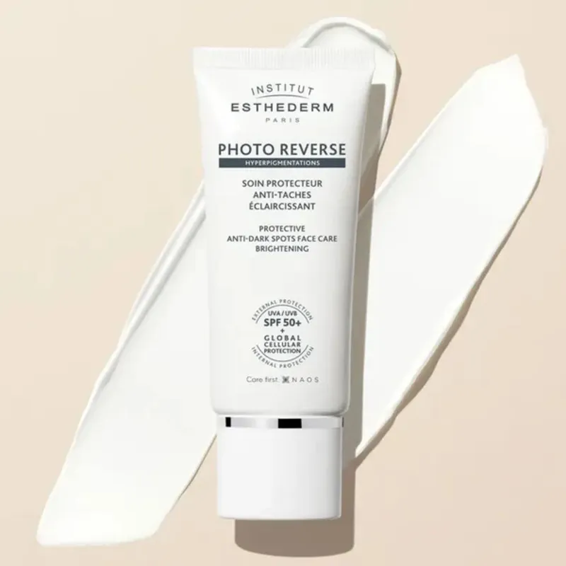 کرم ضد آفتاب بدون رنگ صورت و گردن استادرم SPF 50 مدل Photo Reverse ‌محافظ UVA،UVB مناسب انواع پوست حجم 50 میلی‌لیتر - تصویر 3