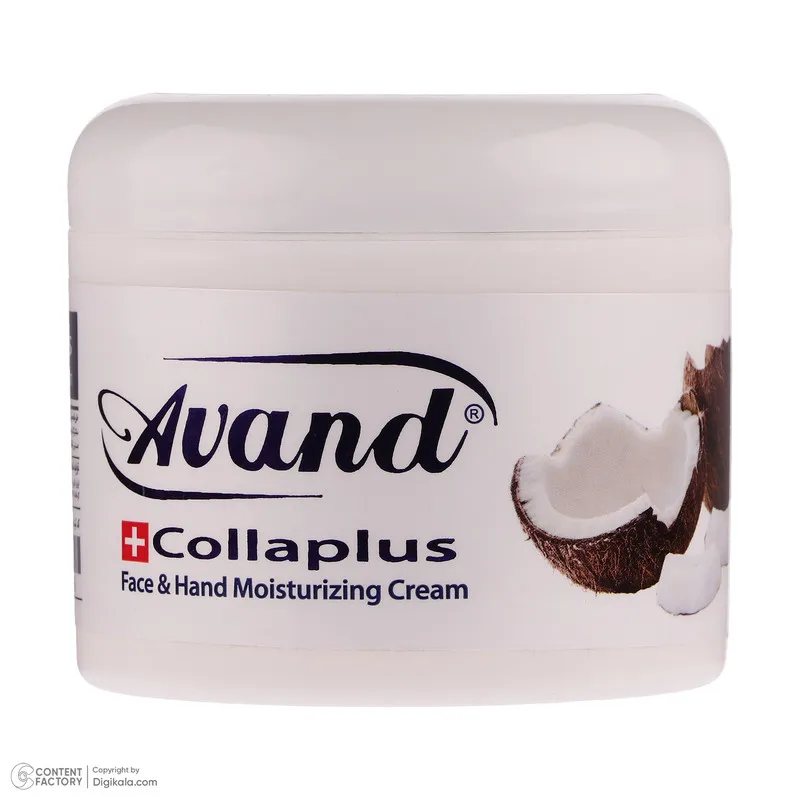 کرم مرطوب کننده دست و صورت آوند مدل Coconut مناسب انواع پوست وزن 200 گرم - تصویر 3