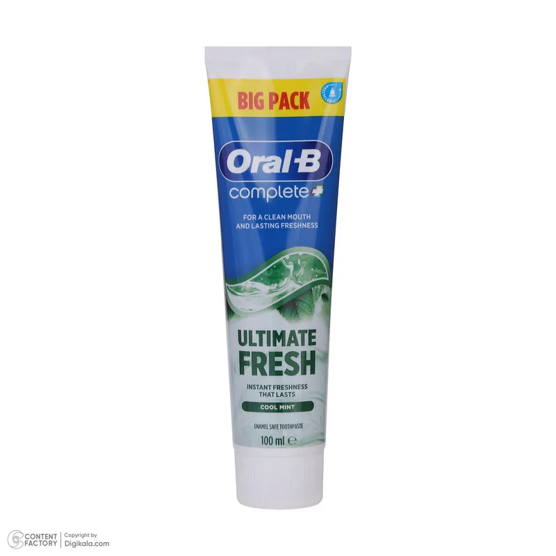 خمیردندان اورال-بی مدل Ultimate Fresh حجم 100 میلی لیتر - تصویر 2