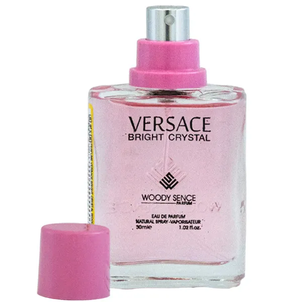عطر جیبی زنانه وودی سنس مدل VERSACE BRIGHT CRYSTAL با رایحه خنک حجم 30 میلی لیتر - تصویر 2