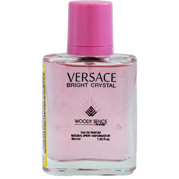 عطر جیبی زنانه وودی سنس مدل VERSACE BRIGHT CRYSTAL با رایحه خنک حجم 30 میلی لیتر - تصویر 4