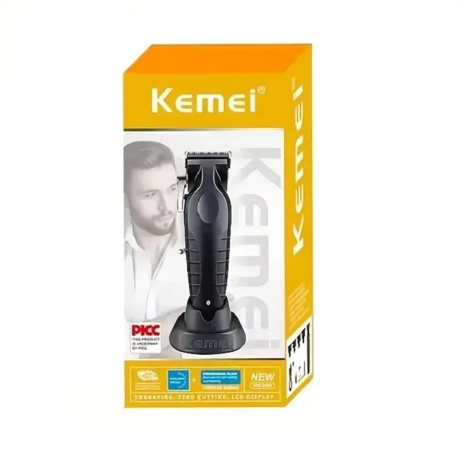 ماشین اصلاح موی سر شارژی کیمی مدل KM-2296,KM-2299,KM-T95 بسته 3 عددی - تصویر 4