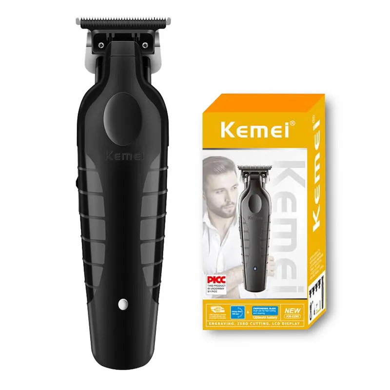 ماشین اصلاح موی سر شارژی کیمی مدل KM-2296,KM-2299,KM-T95 بسته 3 عددی - تصویر 6