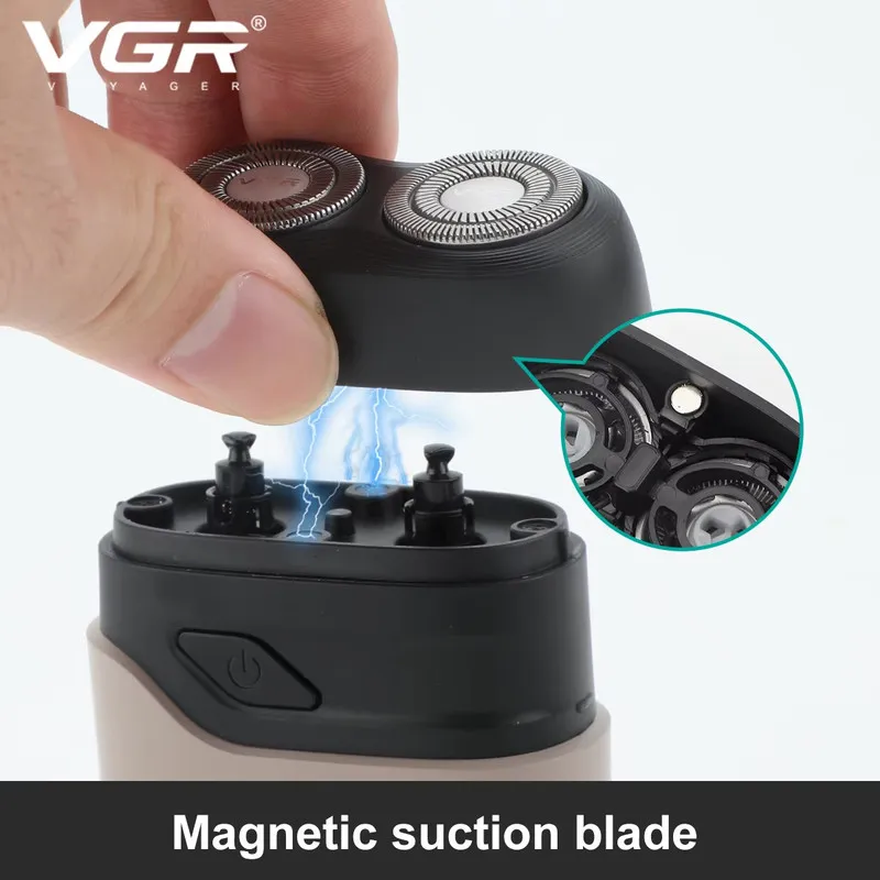 ماشین اصلاح موی صورت وی جی ار مدل v-345 - تصویر 5