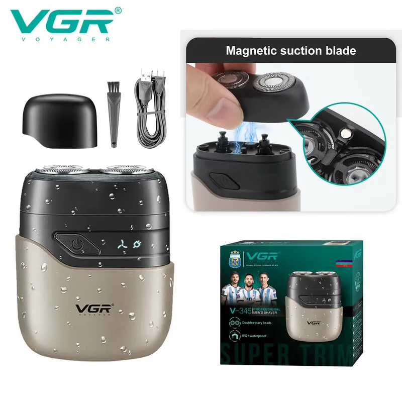 ماشین اصلاح موی صورت وی جی ار مدل v-345 - تصویر 6