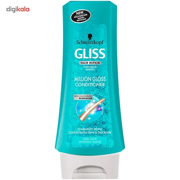 نرم کننده مو گلیس مدل Million Gloss حجم 200 میلی لیتر - تصویر 2