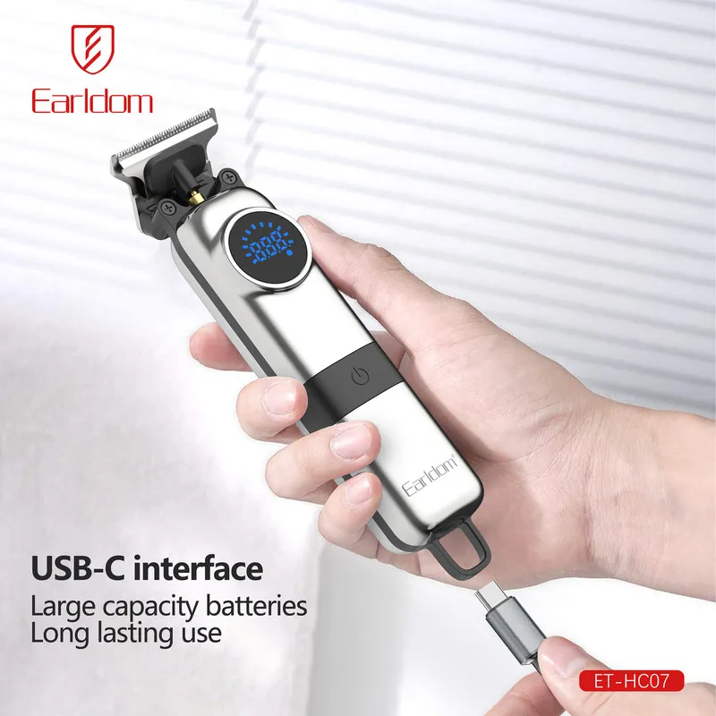 ماشین اصلاح موی سر و صورت شارژی ارلدام مدل HC07 - تصویر 4