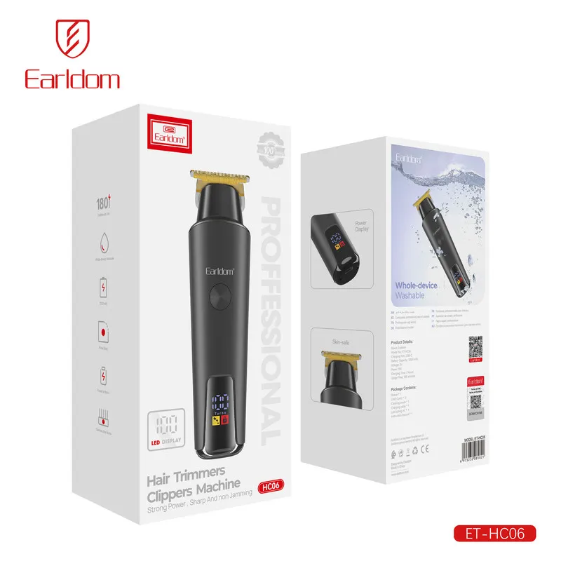 ماشین اصلاح موی سر و صورت شارژی ارلدام مدل HC06 - تصویر 2