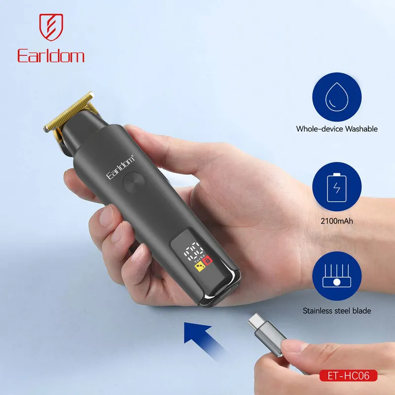 ماشین اصلاح موی سر و صورت شارژی ارلدام مدل HC06 - تصویر 4
