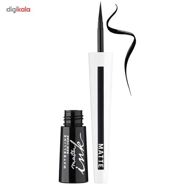 خط چشم مایع میبلین سری Matt مدل Master Ink - تصویر 2