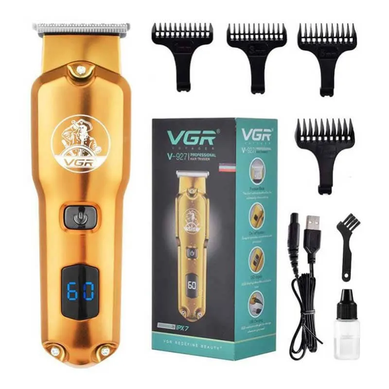 ماشین اصلاح موی سر و صورت شارژی وی جی ار مدل V_927 - تصویر 2