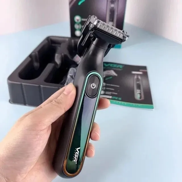 ماشین اصلاح موی سر و صورت شارژی وی جی ار مدل V-360(Stars) - تصویر 2