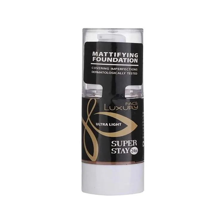 کرم پودر مایع لاکچری فیس مدل Mattifying شماره 401 مناسب برای انواع پوست حجم 35 میلیلیتر - تصویر 3