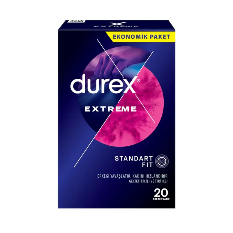کاندوم دورکس مدل EXTREME بسته 20 عددی - تصویر 2