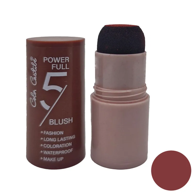 رژ گونه کالر کستل مدل Full Power شماره 06 - تصویر 4
