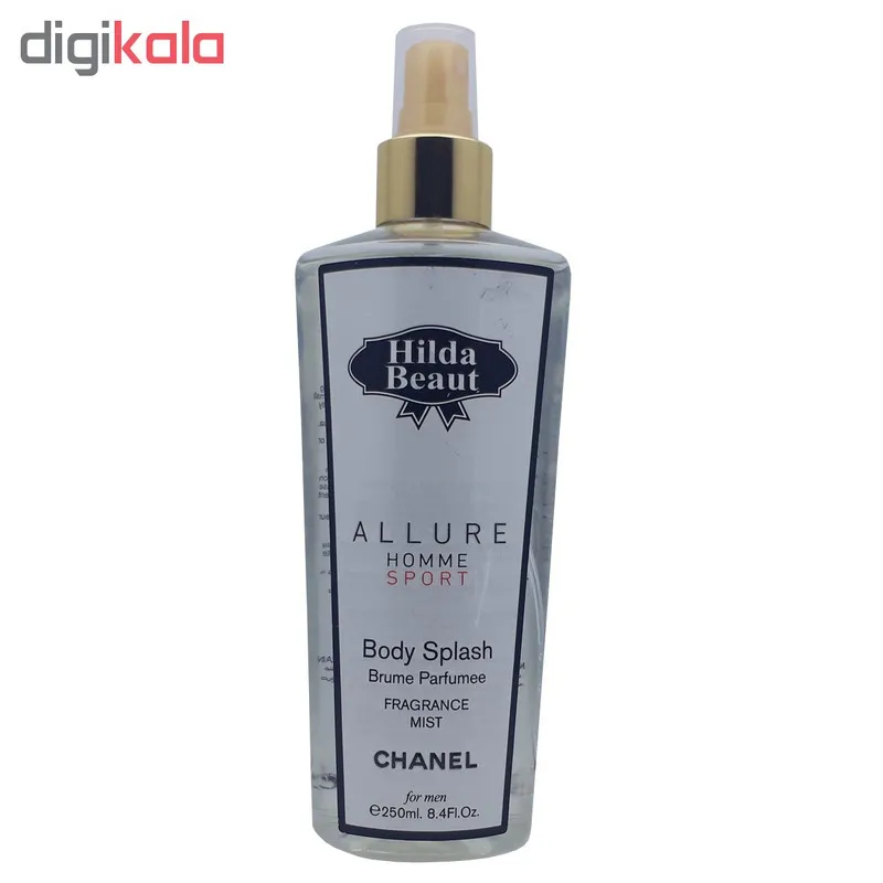 بادی اسپلش مردانه هیلدابیوت مدل ALLURE HOMME SPORT حجم 250 میلی لیتر - تصویر 2