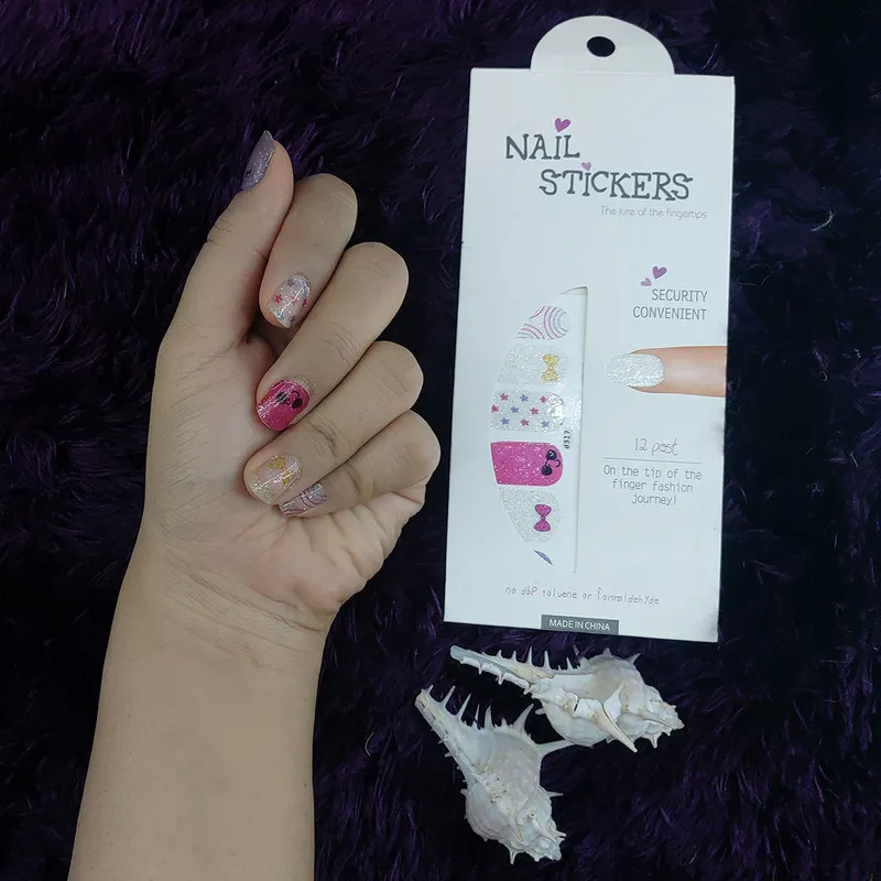 استیکر طراحی ناخن مدل FN27 مجموعه 3 عددی - تصویر 6