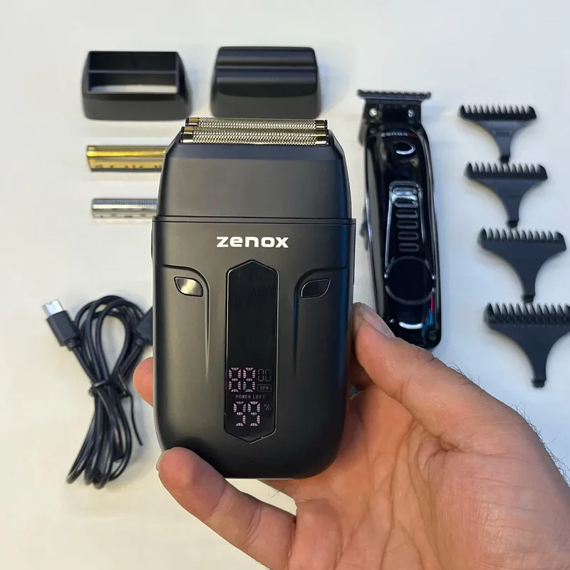 ماشین اصلاح موی صورت و بدن شارژی زیناکس مدل ZX-124 و ماشین اصلاح موی صورت شارژی مدل ZX-311 - تصویر 2