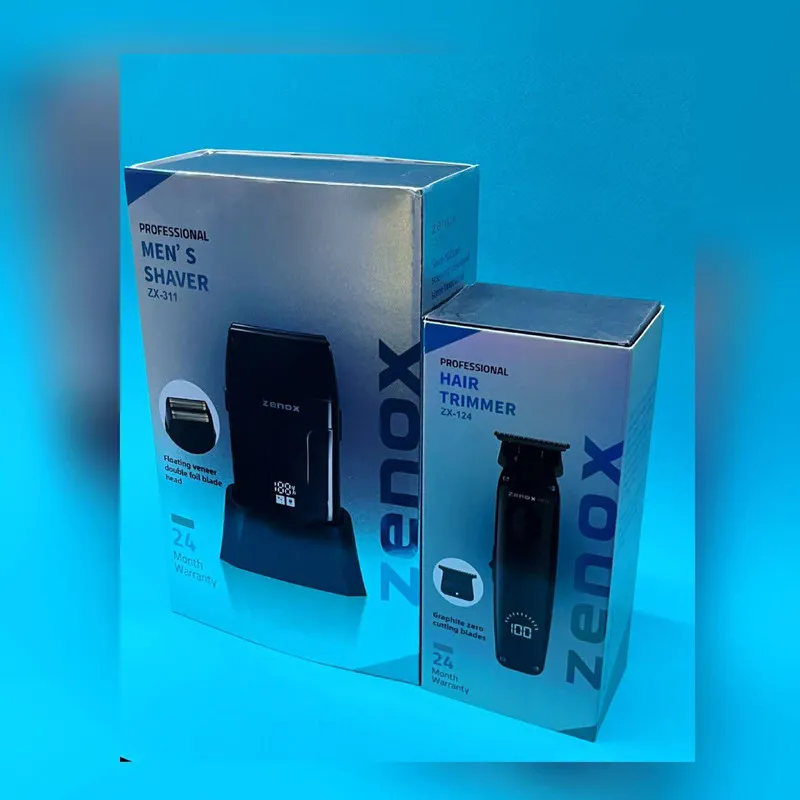 ماشین اصلاح موی صورت و بدن شارژی زیناکس مدل ZX-124 و ماشین اصلاح موی صورت شارژی مدل ZX-311 - تصویر 6
