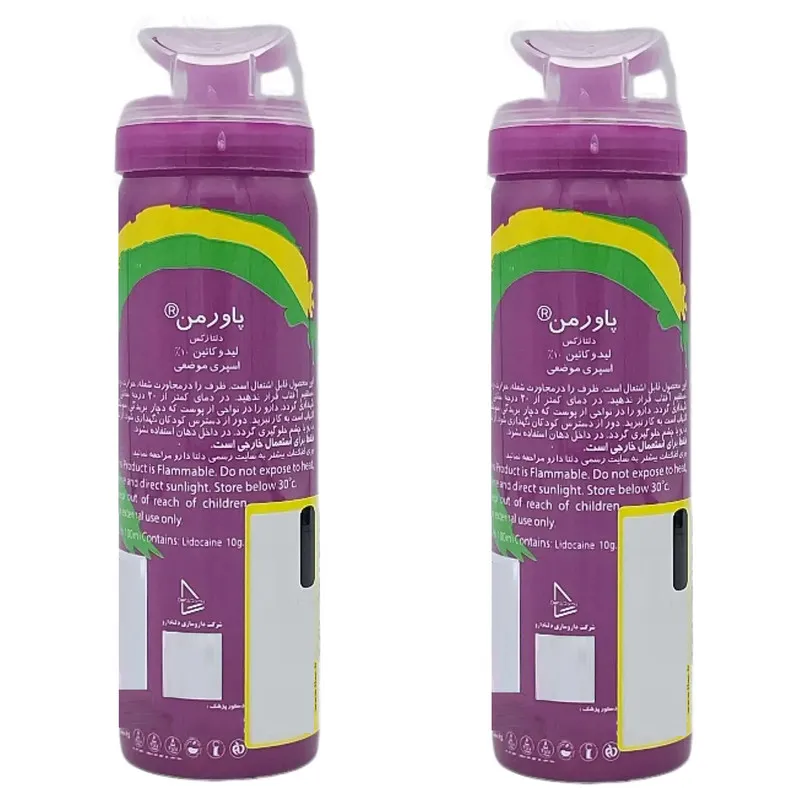 اسپری تاخیری دلتا دارو مدل لیمو حجم 65 میلی لیتر مجموعه 2 عددی - تصویر 2