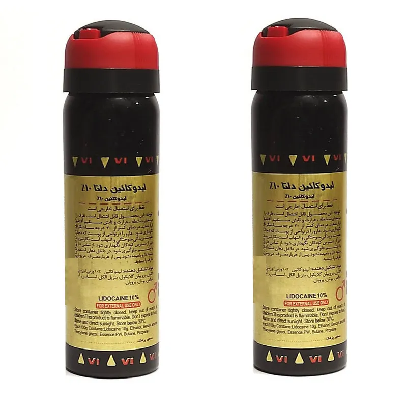 اسپری تاخیری دلتا دارو مدل کلاسیک حجم 65 میلی لیتر مجموعه 2 عددی - تصویر 2