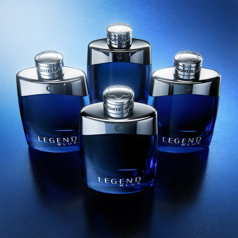 ادو پرفیوم مردانه مونت بلنک مدل Legend Blue با رایحه خنک حجم 100 میلی لیتر - تصویر 2