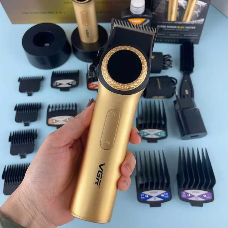 ماشین اصلاح موی سر و صورت شارژی وی جی ار مدل v-001 v--977 - تصویر 3