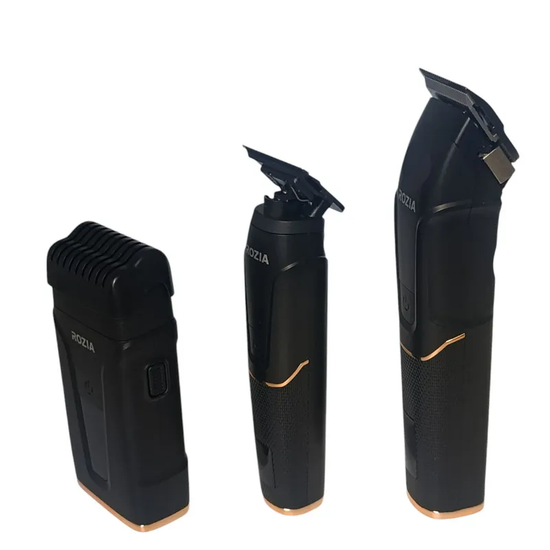 ماشین اصلاح موی سر و صورت شارژی روزیا پرو مدل HT9543 مجموعه 3 عددی - تصویر 2