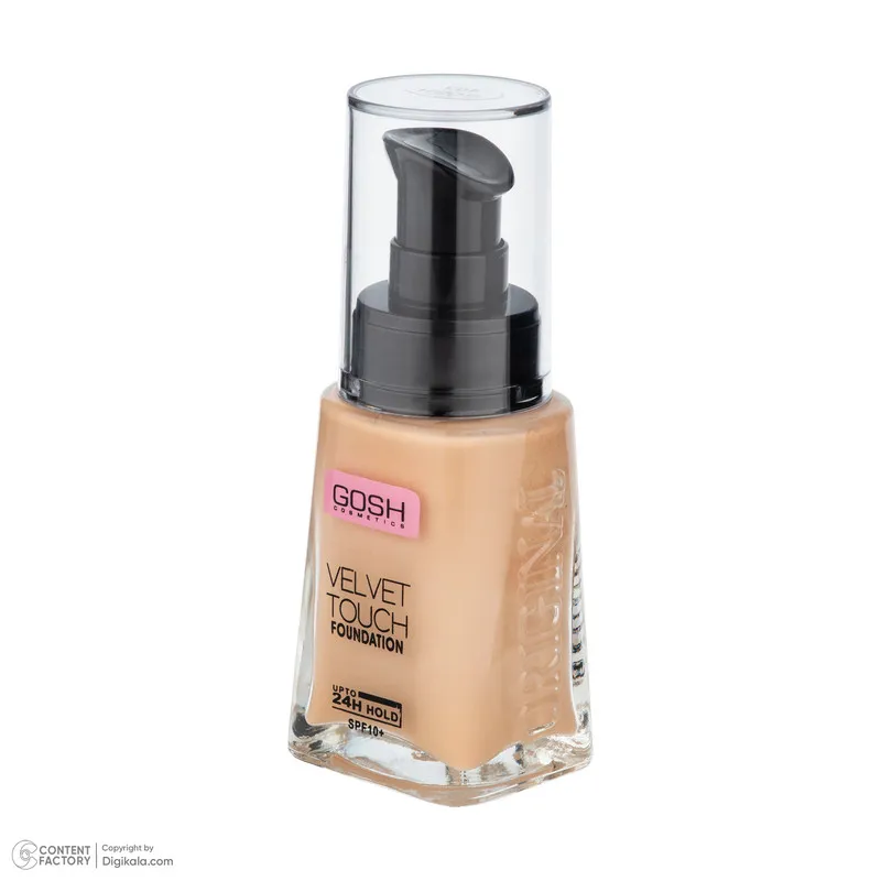 کرم پودر مایع SPF 10 گاش مدل Velvet Touch شماره 403 مناسب انواع پوست حجم 34 میلی لیتر - تصویر 6