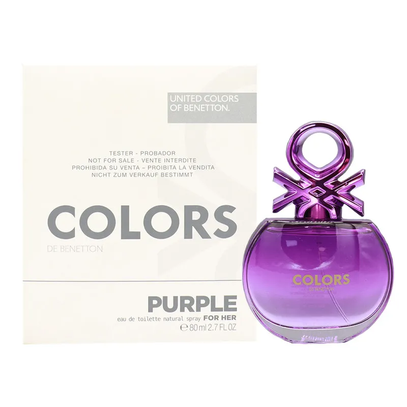 تستر ادوتویلت زنانه بنتون مدل PURPLE با رایحه شیرین حجم 80 میلی لیتر - تصویر 2