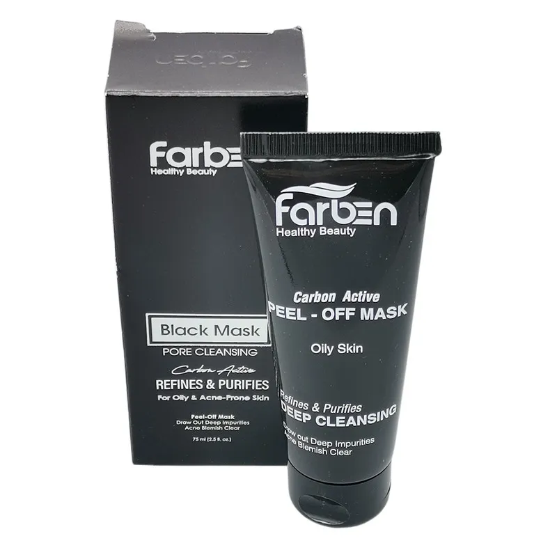 ماسک صورت فاربن مدل ذغال فعال حجم 75 میلی لیتر مجموعه چهار عددی - تصویر 2