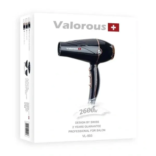 سشوار حرفه ای 2600 وات والوروس مدل VL-503 - تصویر 3