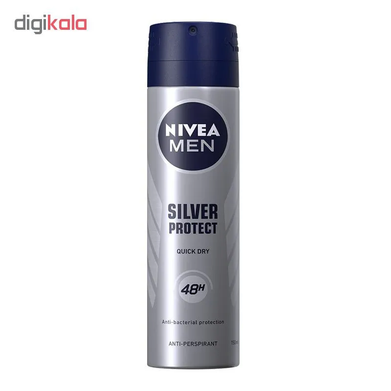 اسپری مردانه نیوآ مدل Silver Protect حجم 150 میلی لیتر - تصویر 2