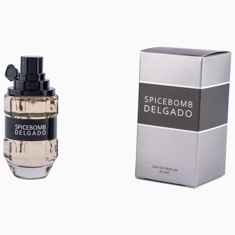 عطر جیبی دلگادو مردانه مدل اسپایس بمب با رایحه تلخ حجم 25 میلی لیتر - تصویر 3