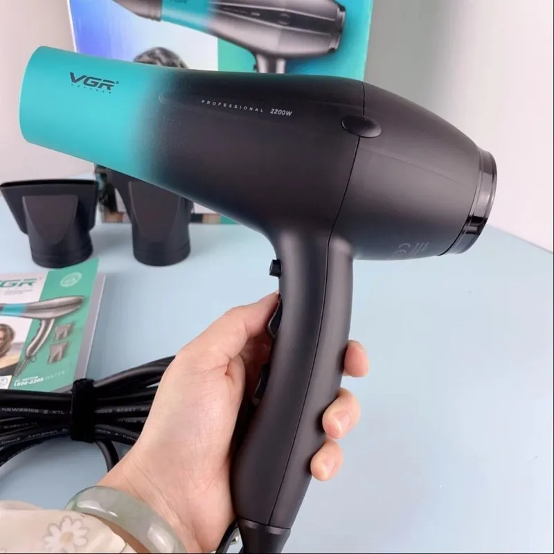 سشوار حرفه ای 2200 وات وی جی آر مدل -463-profssional - تصویر 2