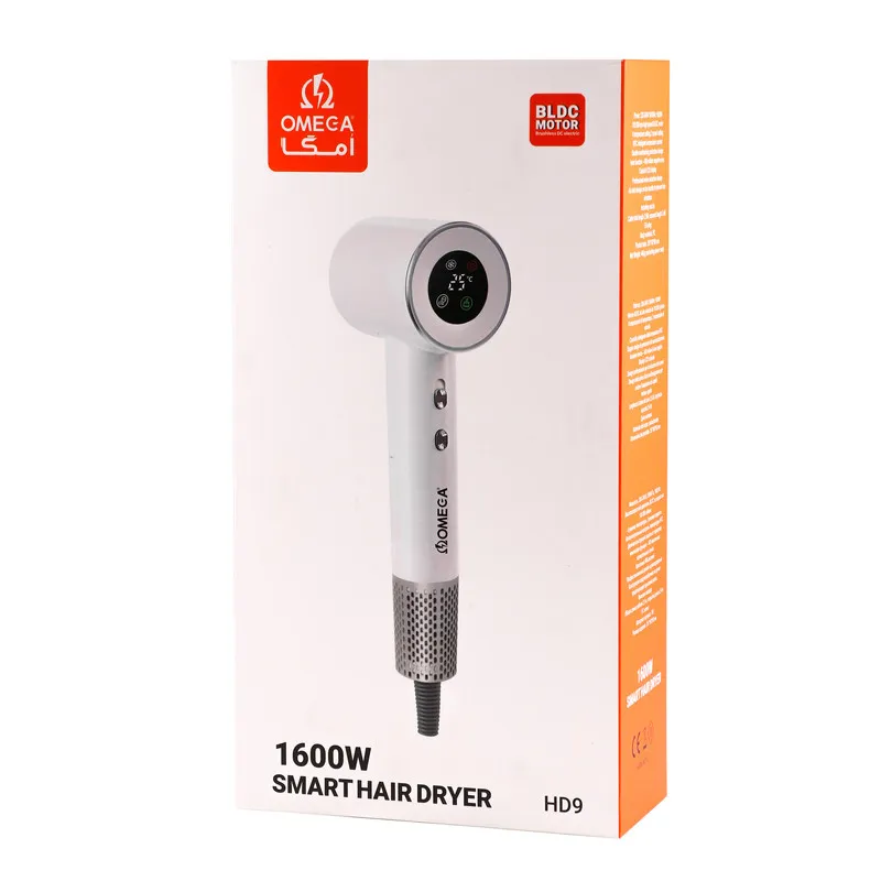 سشوار مسافرتی 1600 وات امگا مدل HD9 - تصویر 5