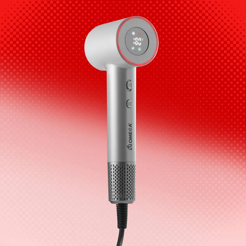 سشوار مسافرتی 1600 وات امگا مدل HD9 - تصویر 6