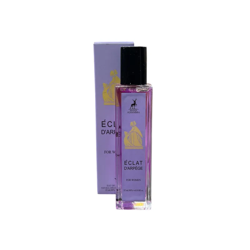 عطر جیبی زنانه الحمبرا مدل ECLAT با رایحه گرم حجم ۳۵ میلی لیتر - تصویر 2