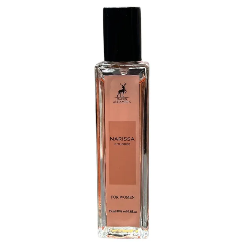 عطر جیبی زنانه الحمبرا مدل NARISSA با رایحه شیرین حجم ۳۵ میلی لیتر