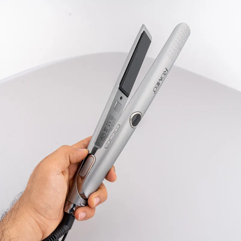 اتو و حالت دهنده ی مو حرفه ای رومئو مدل RM-5555 به همراه فر کننده مو - تصویر 2
