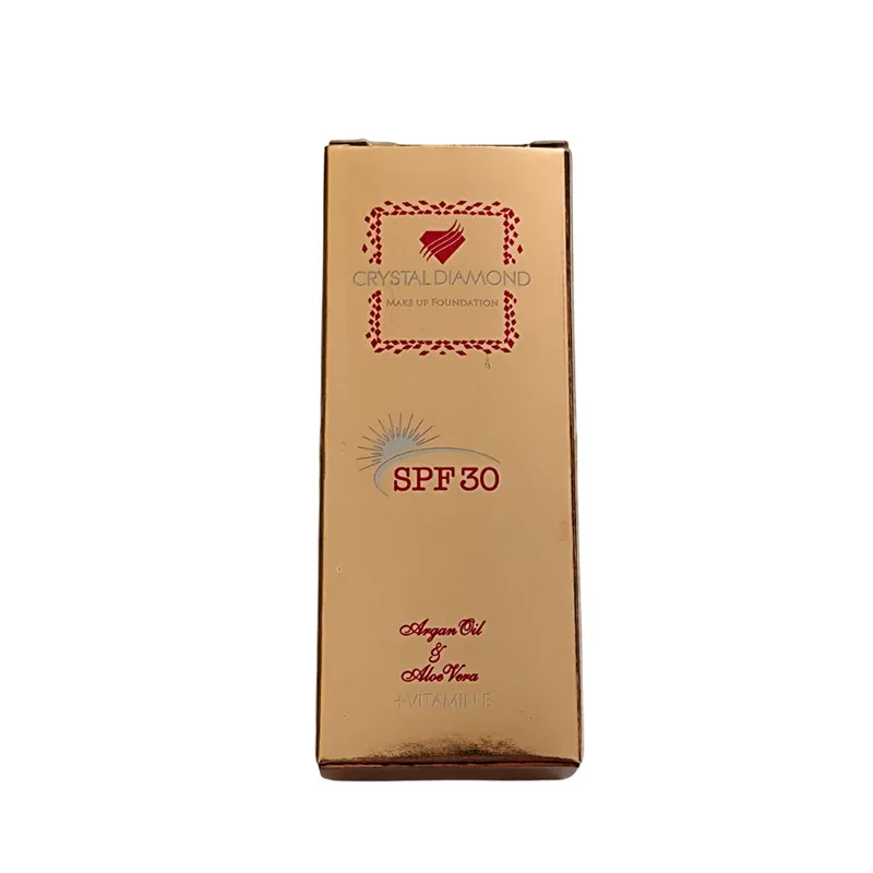 کرم پودر SPF30 کریستال دایموند مدل گلدن بژ شماره F27 حجم 30 میلی لیتر - تصویر 2
