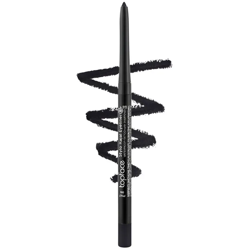 مداد چشم تاپ فیس مدل STYLO KAJAL رنگ مشکی کد 001